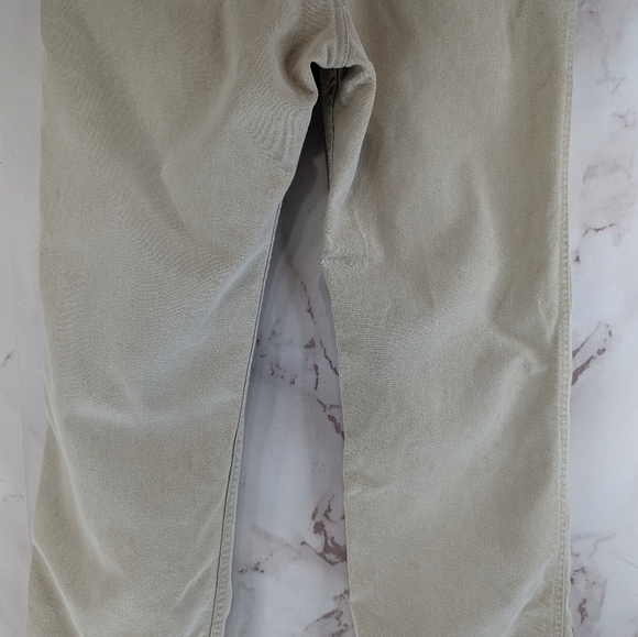 Vintage Levis Jeans Mens 32 X 28 Khaki Tan 90s Denim Relaxed Red Action Pant - Picture 6 of 11